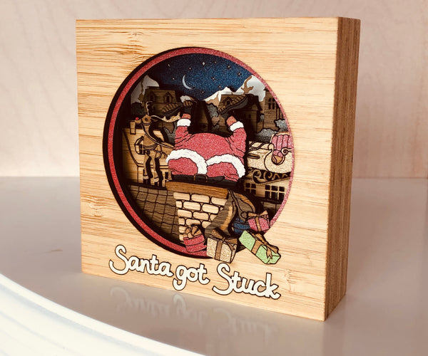 Santa Got Stuck! MiniArt