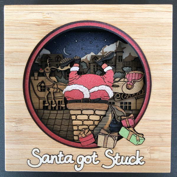 Santa Got Stuck! MiniArt